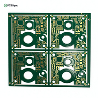PCB Rogers RT/duroid 6002 haute fréquence à faible CTE sur l'axe Z pour satellite multicouche PTH à rapport d'aspect élevé
