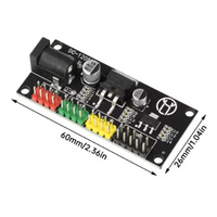 Modul Daya 3.3v 5v 12v Modul Konversi Tegangan Keluaran Ganda DC-DC 12V ke 3.3v 5v 12v