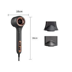 Secador de Pelo Komei Km-2061 1400W Estándar Europeo Función Iónica Motor AC Color Gris Boquilla de Aire de Un Solo Uso - Product Image 4