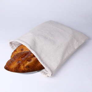 Sac à pain en coton avec cordon de serrage Dry Power 30x40, réutilisable pour la cuisine - Product Image 3