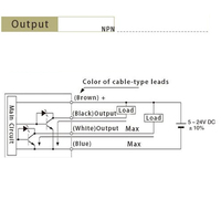 Sensor Fotoeléctrico Infrarrojo NPN Tipo Ranura de 3 Ejes con Interruptor en Forma de Y, Medición de Distancia de 5 mm, IP67, Superventas en China
