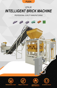 Machine à fabriquer des briques QT4 24B, machine à fabriquer des piliers en béton, machine à fabriquer des pavés - Product Image 6