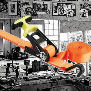 Sangle à cliquet en gros, sangle d'arrimage, ceinture à cliquet GS Zurrgurte 5m 1 pouce/25mm personnalisée - Product Image 3