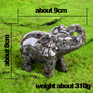 Elefante de Cristal Yooperlite Tallado a Mano, Cristal Natural de Alta Calidad al por Mayor - Product Image 6