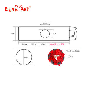 Tunnel de jouet pour chat extérieur de haute qualité - Product Image 6