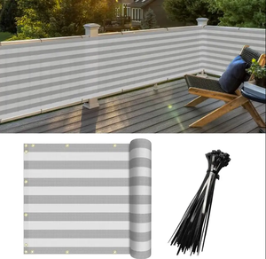 <span class=keywords><strong>Prix</strong></span> amical de haute qualité n'importe quelle couleur ombre filet HDPE jardin écran de clôture de confidentialité pour cour - Product Image 2