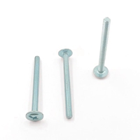 Factory <strong>Best</strong> Quality Plated Zinc Cross Round Head with Cushion <strong>Screws</strong> Pan Head Bolts with Machine Teeth <strong>Screws</strong>