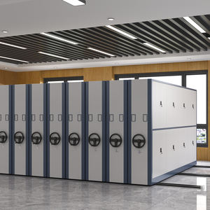 Étagères compactes, rayonnage de stockage mobile haute densité en acier pour bureau, archives, bibliothèque - Product Image 2