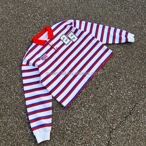 เสื้อยืดแขนยาวสำหรับผู้ชายเสื้อโปโลแขนยาวปักลายได้ตามต้องการ - Product Image 2