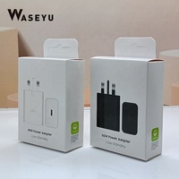 Adaptor Pengisian Daya Super Cepat 60W Low Standby PD Quick Charge 1:1 Original T6010 UK untuk Galaxy S26 S25 S24 Ultra Plus F56 M56 F55