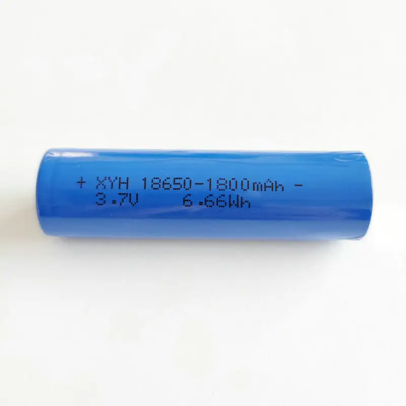 Bulk 1800mAh 3000mAh 3.7V 18650 Flat Top Rechargeable Lithium Ion Li-ion 18650 Battery Cell for Flashlight