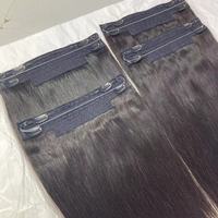 Usine en gros halo clip dans les extensions de cheveux 100 cheveux humains une pièce pour la perte de cheveux clairsemée