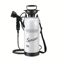 Presse à main Camping douche avec tuyau amovible et pommeau de douche Kits de rinçage sous pression pour la randonnée voyage jardin plage douche pour animaux de compagnie