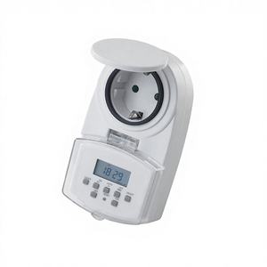 Minuterie numérique hebdomadaire miniature pour l'extérieur, 8 boutons pour une utilisation facile, 12/24 heures, changement facile pour la minuterie estivale - Product Image 1