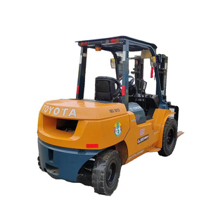 Fast Shipping Used Toyota FD50 5 Ton Diesel <b>Forklift</b> Japanese Engine Motor 7200KG 0-2000 Hours Inspected Tested Good Condition - Product Image 1