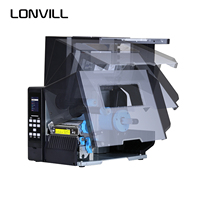 Impresoras Térmicas Industriales LONVILL de Alta Velocidad 203 mm/s 600 dpi USB Ethernet Serial Impresora Industrial RFID para Etiquetas de Lavado RFID