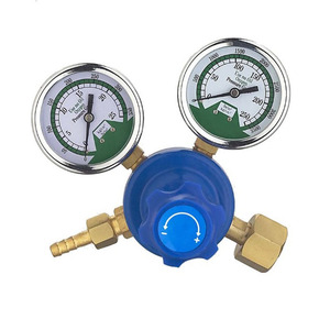 ตัวควบคุมแรงดัน CO2 แบบสองเกจ WQ 2.525MPa ตัวลดแรงดันสองขั้นตอนสำหรับเครื่องทำเบียร์ พร้อมวาล์วทางเดียว CGA320 - Product Image 4