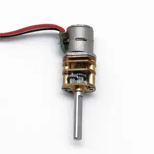 SM0810 3V 5V 12V DC PM Stepper Motor Micro Gear With Small Size And High Efficiency