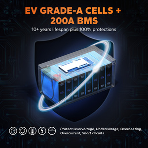LiTime <b>24V</b> 100AH 200AH 300AH Storage <b>Batteries</b> Lithium Solar <b>Battery</b> 25.6v 100ah 200ah <b>Battery</b> 24 V 200 - Product Image 4