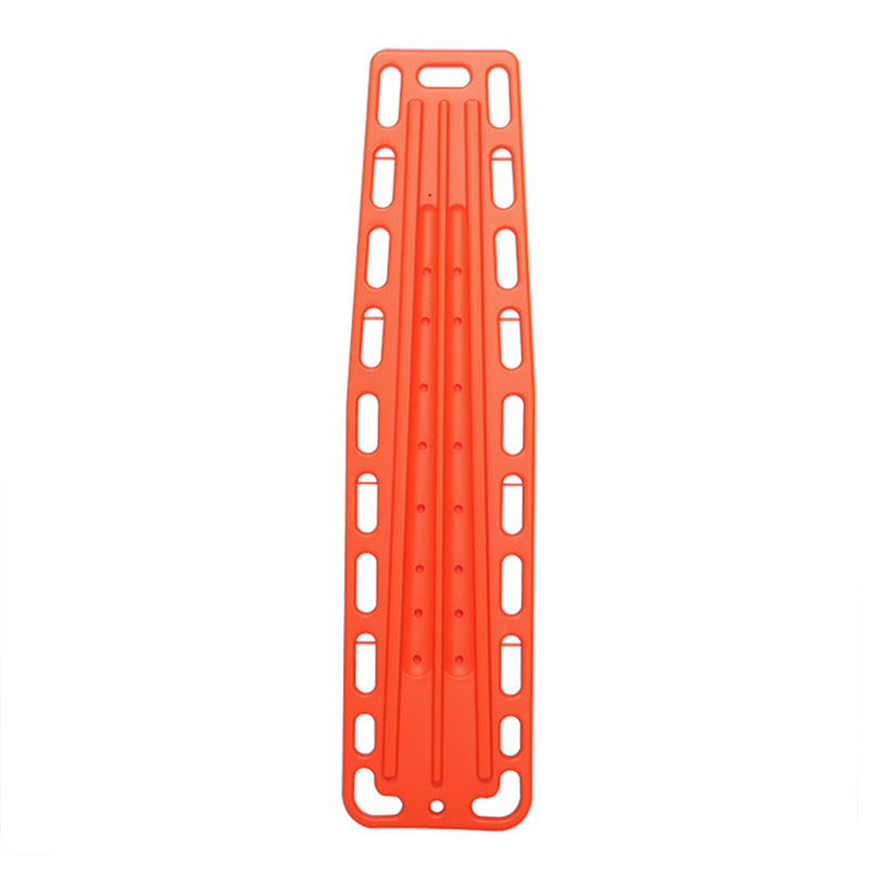 MN-AS034  Multi Handle Scoop Stretchers Safety Belt Portable Stretcher Spine Board With Head Immobilizer