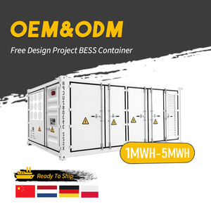 Système de stockage d'énergie solaire BESS Boostess Outdoor Power 2,17 MWh 1080 kW, efficacité 88 %, armoire de batterie 20 pieds, Air CAN - Product Image 2
