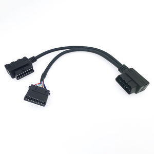 Kit complet de faisceau de câbles OBDII universel personnalisé (câble répartiteur en Y OBD 2) avec supports de montage pour dispositif de suivi GPS et de télémétrie - Product Image 3