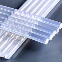 Bâtons de colle chaude à séchage rapide en 5 minutes pour travaux manuels, longueur 3 pouces, diamètre 11 mm, pour coller le carton