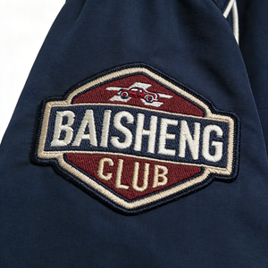 แพทช์ปักลายสไตล์สปอร์ตเรซซิ่ง ฟอร์มูล่า คอนทราสต์ รูปทรง<span class=keywords><strong>สี่เหลี่ยม</strong></span>ผืนผ้า รีดติดหรือเย็บติด สำหรับตกแต่งเสื้อผ้า แพทช์โลโก้แบบกำหนดเอง - Product Image 2