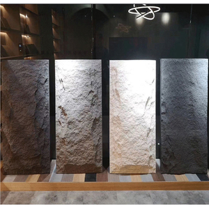 Panneaux muraux 3D légers et modernes Installation facile Revêtement extérieur en pierre de polyuréthane Mur de panneaux en pierre PU à <span class=keywords><strong>peindre</strong></span> - Product Image 5