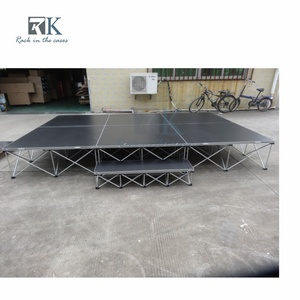 Factory Price Customized Shape <b>Stage</b> Event Concert Portable <b>Stage</b> Folding Aluminum Alloy Wedding <b>Stage</b> <b>Platform</b> for Event - Product Image 2