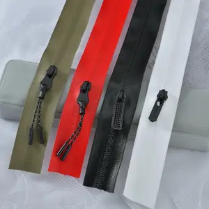 Army Green 5# TPU Nylon Waterproof Zipper High Quality Color Customized