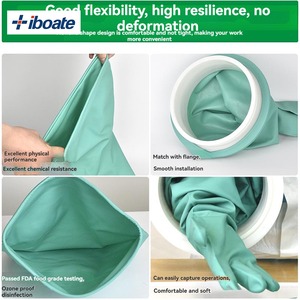 Khả năng chịu hóa chất, tính chất cơ học và khả năng vận hành của găng tay hộp khô bằng cao su nitrile Găng tay hộp của người vận hành Găng tay an toàn - Product Image 2