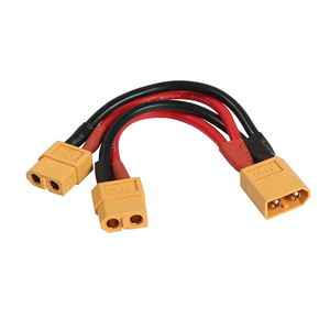 14AWG XT60 1 Stecker auf 2 Buchse Y Splitter Verlängerung kabel für RC Lipo Batterie - Product Image 1