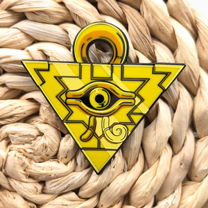 Nuevo Diseño, 5cm, Alta Calidad, Insignias Metálicas de Yu-Gi-Oh <span class=keywords><strong>Golden</strong></span> Millennium Puzzle para Decoración de Mochilas y Ropa - Product Image 3