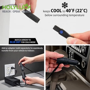 Borsa a tracolla per consegna Pizza 12V elemento riscaldante borsa termica pieghevole espandibile per consegna Pizza Fast Food - Product Image 4