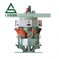 Grande machine d'emballage pneumatique industrielle, machine d'emballage automatique de ciment en sacs de 50 kg, 8 becs, emballage automatique de ciment 100 t/h