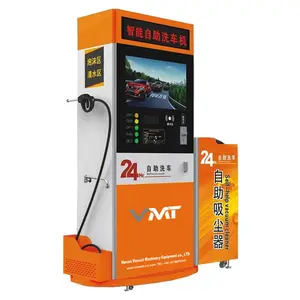 1.6KW 80 bar Coin/carte exploité équipement de lavage de voiture en libre-service/machine de lavage de voiture à vapeur mobile en libre-service - Product Image 1