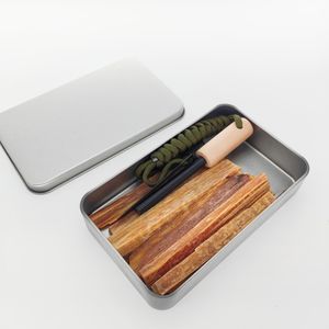 Nature Hand Cut Firestarter Fatwood Sticks Campfire <span class=keywords><strong>Ferrocerium</strong></span> Feuerstarter Kit - Product Image 1