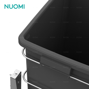 Nuomi Tủ Bếp Kéo ra Thùng Rác Có Thể Tái Chế Chất Thải Bin Container Rác Hai Hộp Thùng Rác Được Xây Dựng Trong Nhựa Nhà Bếp Chất Thải Bin - Product Image 5