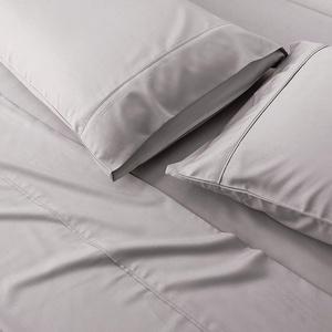 Juego de sábanas <span class=keywords><strong>Beige</strong></span> de bambú orgánico 100%, <span class=keywords><strong>edredones</strong></span> antibacterianos para hotel o Hogar, fundas de almohada para dormitorio - Product Image 5