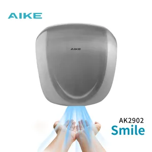 AK2902 Hot Sale Automatic High Speed 1400W Air Auto Eco Hand Dryer Stainless Steel High Velocity乾燥HEPAとFilter