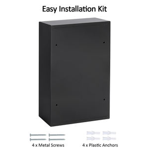 Fabricant de boîte aux lettres étanche pour l'extérieur en acier avec grand montage mural - Product Image 5