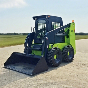 Hot bán Mini Skid chỉ đạo Bộ nạp 1000kg CE động cơ 4x4 ổ đĩa bánh xe 1 năm bảo hành hiệu quả cao trái đất-di chuyển máy móc xô - Product Image 1