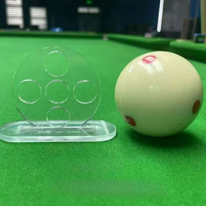Dispositif d'entraînement de billard transparent et réglable, aide à la pratique pour améliorer les compétences de tir au snooker, accessoire portable - Product Image 1