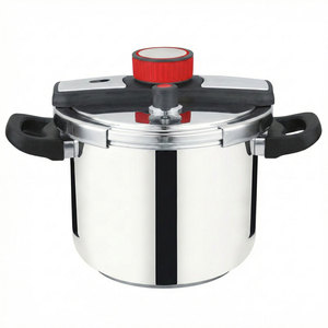 Casserole à pression commerciale E-TOP en acier inoxydable 304 avec couvercle à ouverture et fermeture faciles, compatible lave-vaisselle pour plaques <span class=keywords><strong>de</strong></span> cuisson - Product Image 1