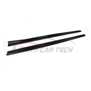 Carbon Fiber Side Skirts spoiler splitter diffuser for B MW new 4 series M4 2014-2017 bodykit