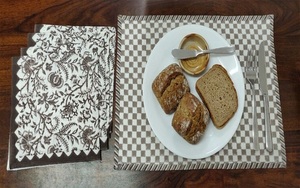Hand <b>Block</b> <b>Printed</b> Cotton Placemats. Size 13x18 inch Lined with Cotton Voile Azo-Free Colors. Can Be Customised - Product Image 2