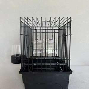 Zarif demir kuş kafesi palmiye boyutunda papağanlar, kanaryalar, vb için uygundur. Iç dekorasyon veya evcil hayvan kuşlar için uygun - Product Image 5