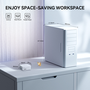 SOAYAN N5 komputer Mini, PC Mini <span class=keywords><strong>Intel</strong></span> N150 DDR5 dengan Lan ganda tipe C komputer Mini untuk bisnis rumah kantor Pc - Product Image 6