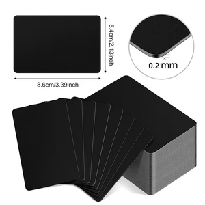 Tarjeta de visita de metal Láser Diseño personalizado para regalo promocional y publicidad comercial <span class=keywords><strong>Seguro</strong></span> de boda - Product Image 2